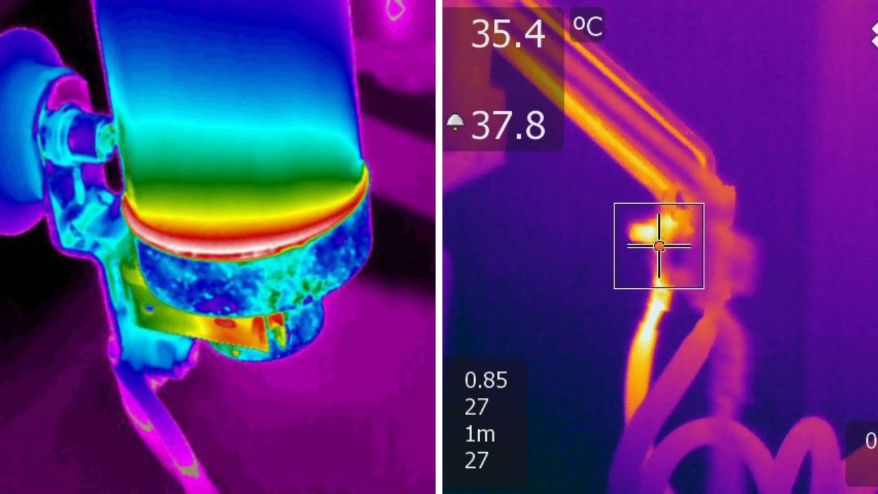 Controlling the risk of fire in electrical equipment with thermal cameras
